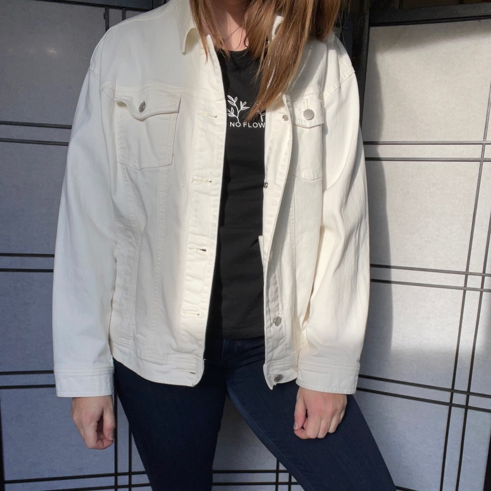 White Denim Jacket